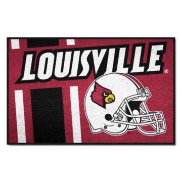 Wholesale-Louisville Cardinals Starter Mat - Uniform 19"x30" SKU: 18753