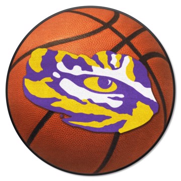 Wholesale-LSU Tigers Basketball Mat 27" diameter SKU: 3945