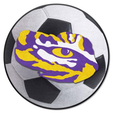 Wholesale-LSU Tigers Soccer Ball Mat 27" diameter SKU: 3947