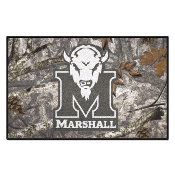 Wholesale-Marshall Thundering Herd Starter Mat - Camo 19"x30" SKU: 33952