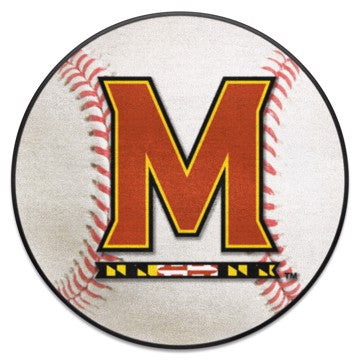 Wholesale-Maryland Terrapins Baseball Mat 27" diameter SKU: 2441