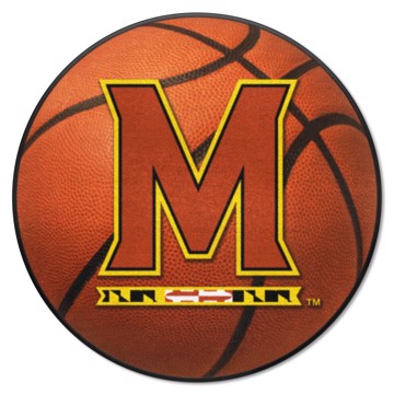 Wholesale-Maryland Terrapins Basketball Mat 27" diameter SKU: 2447