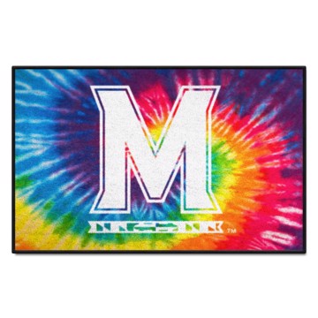 Wholesale-Maryland Terrapins Starter Mat - Tie Dye 19"x30" SKU: 34067