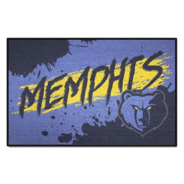 Wholesale-Memphis Grizzlies Starter Mat - Slogan NBA Accent Rug - 19" x 30" SKU: 35998