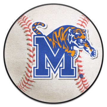 Wholesale-Memphis Tigers Baseball Mat 27" diameter SKU: 1447