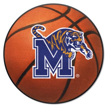 Wholesale-Memphis Tigers Basketball Mat 27" diameter SKU: 1442