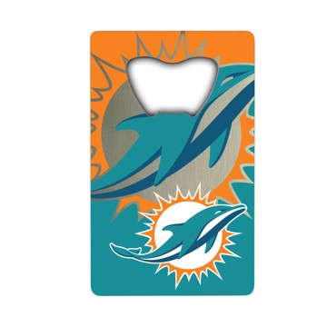 Wholesale-Miami Dolphins Credit Card Bottle Opener NFL Bottle Opener SKU: 62556