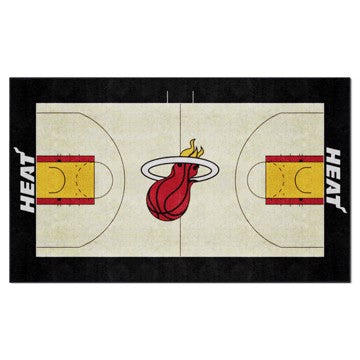 Wholesale-Miami Heat 6X10 Plush NBA Plush Area Rug - 70" x 117" SKU: 34444