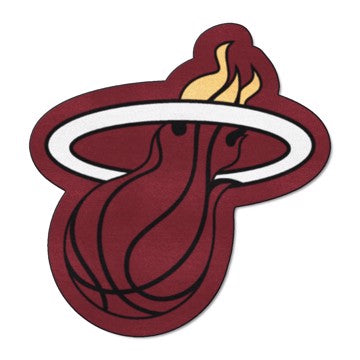 Wholesale-Miami Heat Mascot Mat NBA Accent Rug - Approximately 34.5" x 36" SKU: 21345