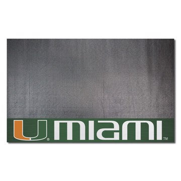 Wholesale-Miami Hurricanes Grill Mat 26in. x 42in. SKU: 12125