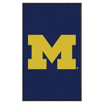 Wholesale-Michigan 3X5 High-Traffic Mat with Durable Rubber Backing 33.5"x57" - Portrait Orientation - Indoor SKU: 6696