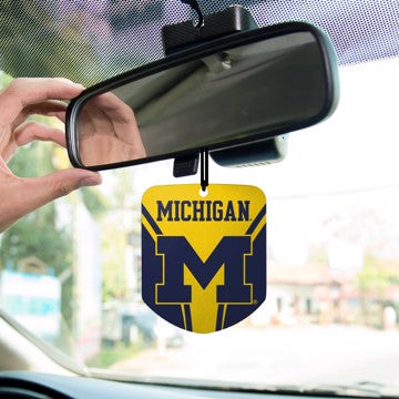 Wholesale-Michigan Air Freshener 2-pk University of Michigan Air Freshener 2-pk 2.75” x 3.5” - "Block M" Logo & Wordmark SKU: 61620