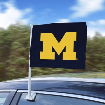 Wholesale-Michigan Car Flag University of Michigan Car Flag 11" x 14" SKU: 26119