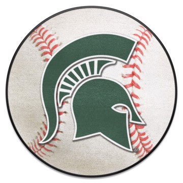 Wholesale-Michigan State Spartans Baseball Mat 27" diameter SKU: 4530