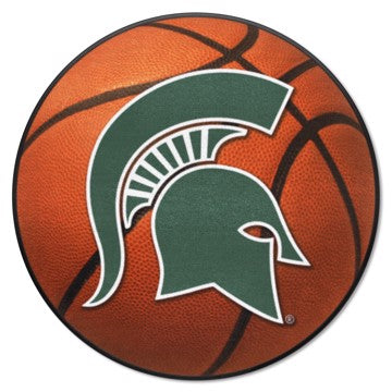 Wholesale-Michigan State Spartans Basketball Mat 27" diameter SKU: 4531
