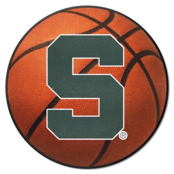Wholesale-Michigan State Spartans Basketball Mat NCAA Accent Rug - Round - 27" diameter SKU: 36386