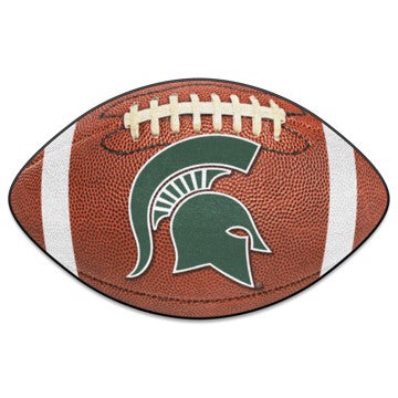 Wholesale-Michigan State Spartans Football Mat 20.5"x32.5" SKU: 4536