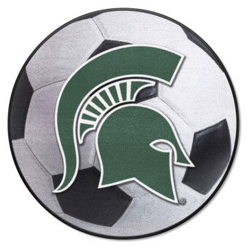 Wholesale-Michigan State Spartans Soccer Ball Mat 27" diameter SKU: 4529