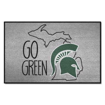 Wholesale-Michigan State Spartans Southern Style Starter Mat 19"x30" SKU: 21152