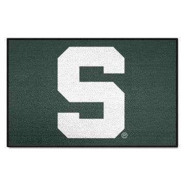 Wholesale-Michigan State Spartans Starter Mat NCAA Accent Rug - 19" x 30" SKU: 36388