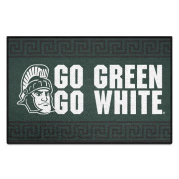 Wholesale-Michigan State Spartans Starter - Slogan 19"x30" SKU: 33408