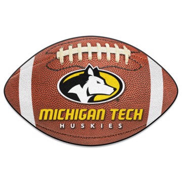Wholesale-Michigan Tech Huskies Football Mat 20.5"x32.5" SKU: 2137