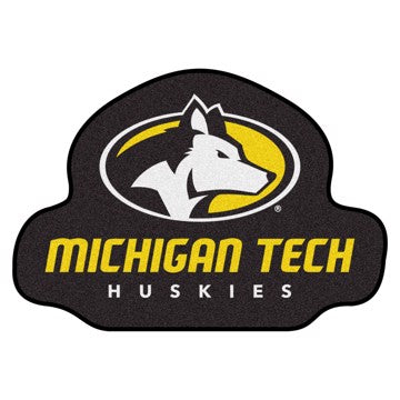Wholesale-Michigan Tech Huskies Mascot Mat 30" x 30.4" SKU: 22081