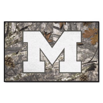 Wholesale-Michigan Wolverines Starter Mat - Camo 19"x30" SKU: 33985