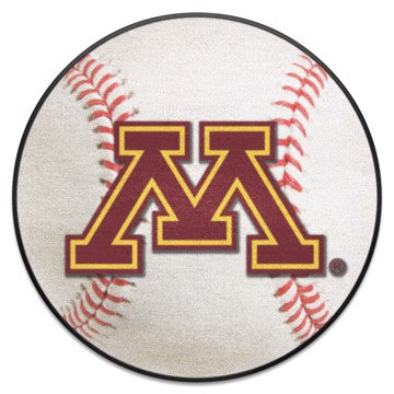 Wholesale-Minnesota Golden Gophers Baseball Mat 27" diameter SKU: 1020