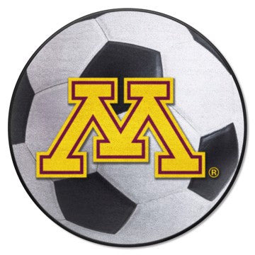 Wholesale-Minnesota Golden Gophers Soccer Ball Mat 27" diameter SKU: 1018