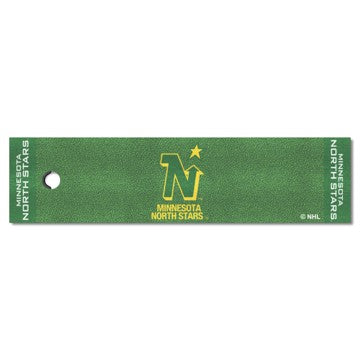 Wholesale-Minnesota North Stars Putting Green Mat - Retro Collection NHL 18" x 72" SKU: 35528