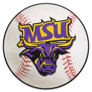 Wholesale-Minnesota State - Mankato Mavericks Baseball Mat 27" diameter SKU: 112