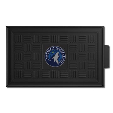 Wholesale-Minnesota Timberwolves Medallion Door Mat NBA Outdoor Door Mat - 19.5" x 31" SKU: 11417