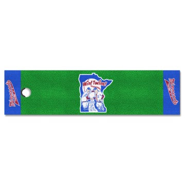 Wholesale-Minnesota Twins Putting Green Mat - Retro Collection MLB 18" x 72" SKU: 2099