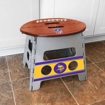 Wholesale-Minnesota Vikings Folding Step Stool NFL Foot Stool - 14" x 13" SKU: 24441