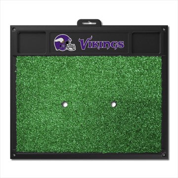 Wholesale-Minnesota Vikings Golf Hitting Mat NFL Golf Accessory - 20" x 17" SKU: 15466
