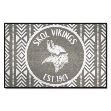 Wholesale-Minnesota Vikings Southern Style Starter Mat NFL Accent Rug - 19" x 30" SKU: 26175