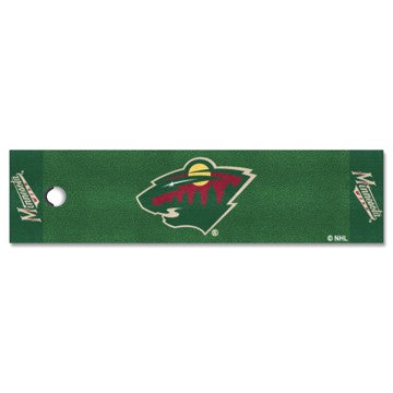 Wholesale-Minnesota Wild Putting Green Mat NHL 18" x 72" SKU: 10399