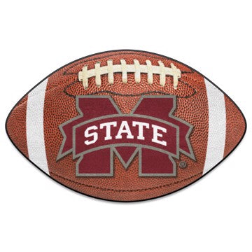 Wholesale-Mississippi State Bulldogs Football Mat 20.5"x32.5" SKU: 2094