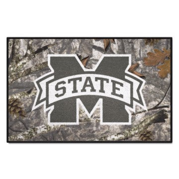 Wholesale-Mississippi State Bulldogs Starter Mat - Camo 19"x30" SKU: 33955