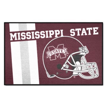 Wholesale-Mississippi State Bulldogs Starter Mat - Uniform 19"x30" SKU: 18761