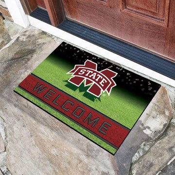 Wholesale-Mississippi State Crumb Rubber Door Mat Mississippi State University Crumb Rubber Door Mat 18"x30" - "M State" Logo SKU: 22525