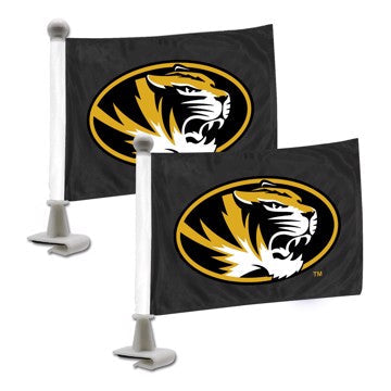 Wholesale-Missouri Ambassador Flags University of Missouri Ambassador Flags 4” x 6” - "Tiger Oval" Primary Logo SKU: 61918