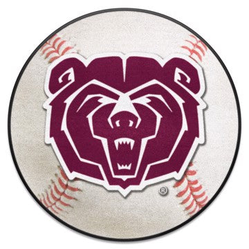 Wholesale-Missouri State Bears Baseball Mat 27" diameter SKU: 3394