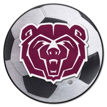 Wholesale-Missouri State Bears Soccer Ball Mat 27" diameter SKU: 3397