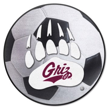 Wholesale-Montana Grizzlies Soccer Ball Mat 27" diameter SKU: 3642