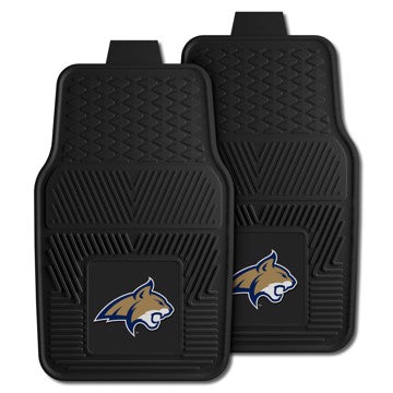 Wholesale-Montana State Grizzlies 2-pc Vinyl Car Mat Set 17in. x 27in. - 2 Pieces SKU: 12612