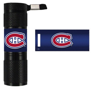 Wholesale-Montreal Canadiens Flashlight NHL 1.1" H x 0.3" W x 3.4" L SKU: 62342