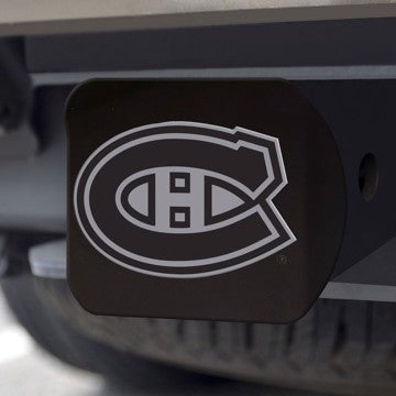 Wholesale-Montreal Canadiens Hitch Cover NHL Chrome Emblem on Black Hitch - 3.4" x 4" SKU: 21003