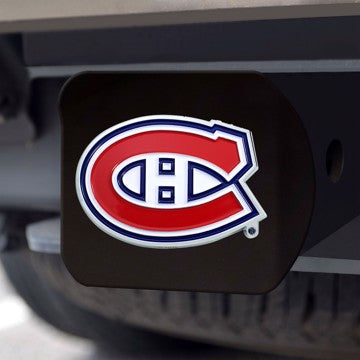 Wholesale-Montreal Canadiens Hitch Cover NHL Color Emblem on Black Hitch - 3.4" x 4" SKU: 22778